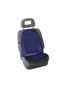SCHIENALE SEDILE MASSAGE VELLUTO BLU