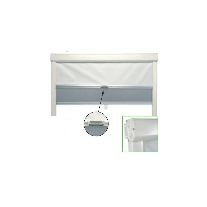 OSCURANTE/ZANZARIERA 600X650 GRIGIO SERIE EUROPA
