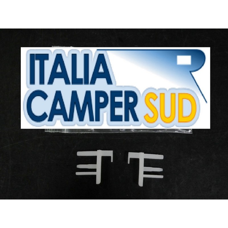 COPPIA GANCI TERMINALI PER OSCURANTE RASTROLLO...