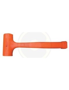 MARTELLO  IN PLASTICA FIBERGLAS DA 45 MM COLORE ARANCIO