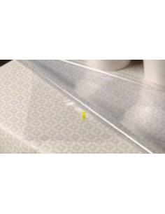 TOVAGLIATO TRASPARENTE CRYSTAL ALTEZZA 1,40 MT