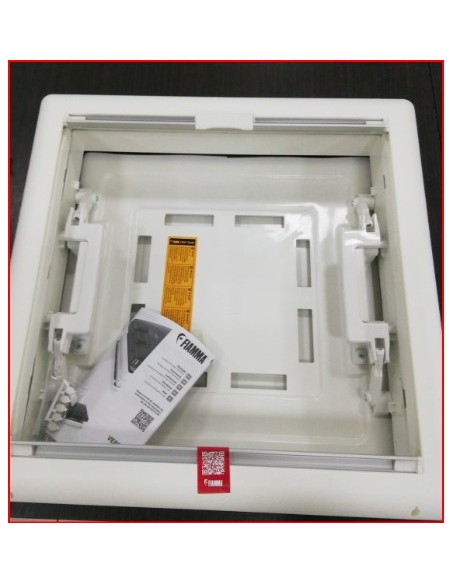 OBLO  VENT FIAMMA 50X50 COLORE BIANCO NEUTRO