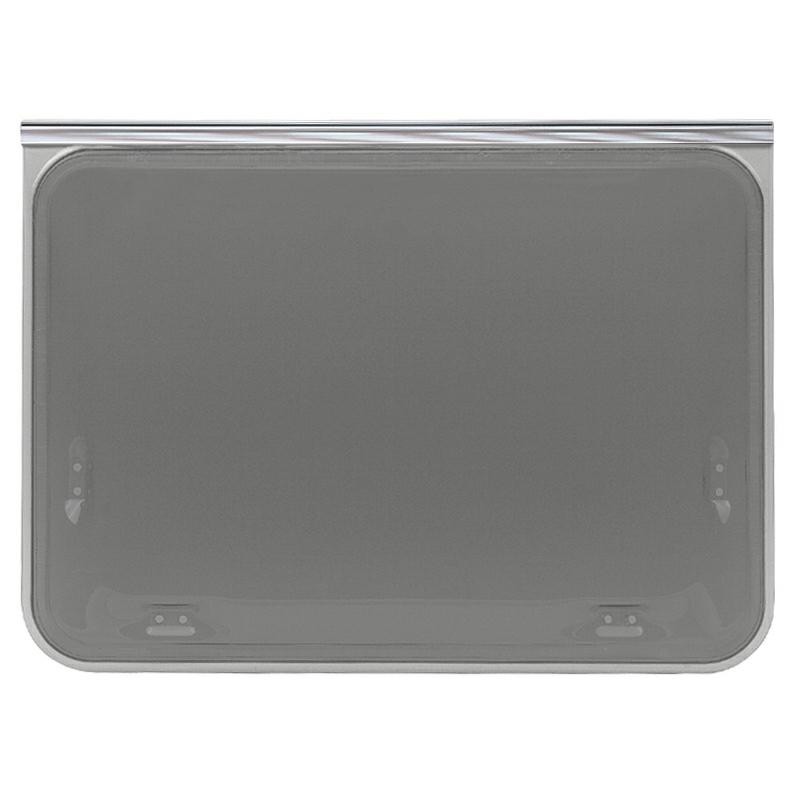 FINESTRA SERIE EUROPA 460X460 MM, OPALINA GRIGIA