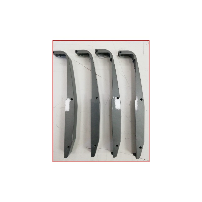 TERMINALE DX PER BANDELLE COLORE GRIGIO SCURO