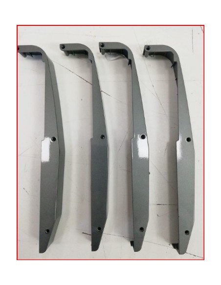 TERMINALE DX PER BANDELLE COLORE GRIGIO SCURO