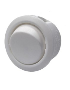 INTERRUTTORE TONDO A 4 CONTATTI BIANCO