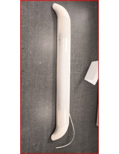 PLAFONIERA ESTERNA SOPRA PORTA BIANCA 8 WATT FLUORESCENTE 2