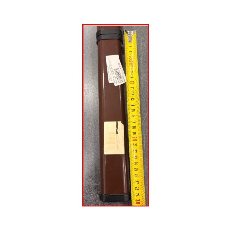 GAMBA TAVOLO PIEGHEVOLE IN ALLUMINIO MARRONE 72 CM