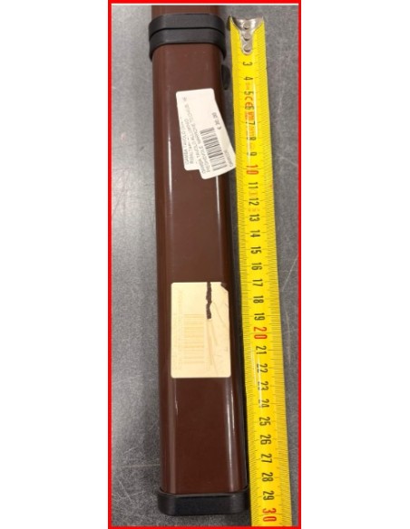 GAMBA TAVOLO PIEGHEVOLE IN ALLUMINIO MARRONE 72 CM