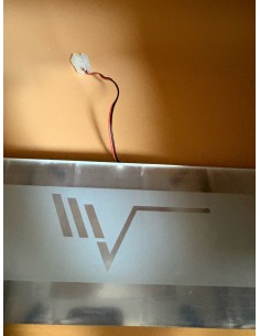 PLAFONIERA SPECCHIO CON LOGO MOBILVETTA 2