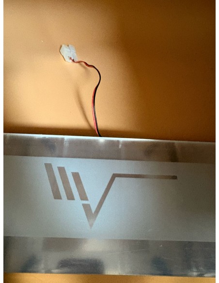 PLAFONIERA SPECCHIO CON LOGO MOBILVETTA