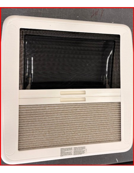 OBLO  PANORAMICO MINI-HEKI PLUS DOMETIC SENZA AREAZIONE SPESSORE TETTO 25-42 MM OBLO  400X400 MM