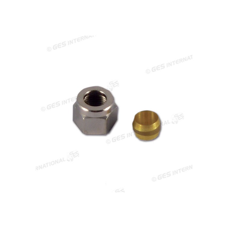 DADO CON OGIVA IN OTTONE  8 MM