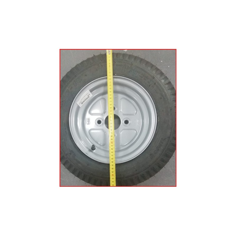 RUOTA COMPLETA PER CARRELLI MISURA 400-10 CON 4...