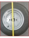 RUOTA COMPLETA PER CARRELLI MISURA 400-10 CON 4 FORI