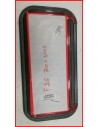 FINESTRA A COMPASSO CON SERIGRAFIA GRIGIA 700X300 MM