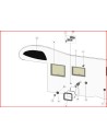 FINESTRA SAGOMATA MANSARDA SX 1320X450