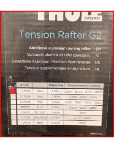 RAFTER PER VERANDA THULE OMNISTORE 5200/5300/4900/4200 2