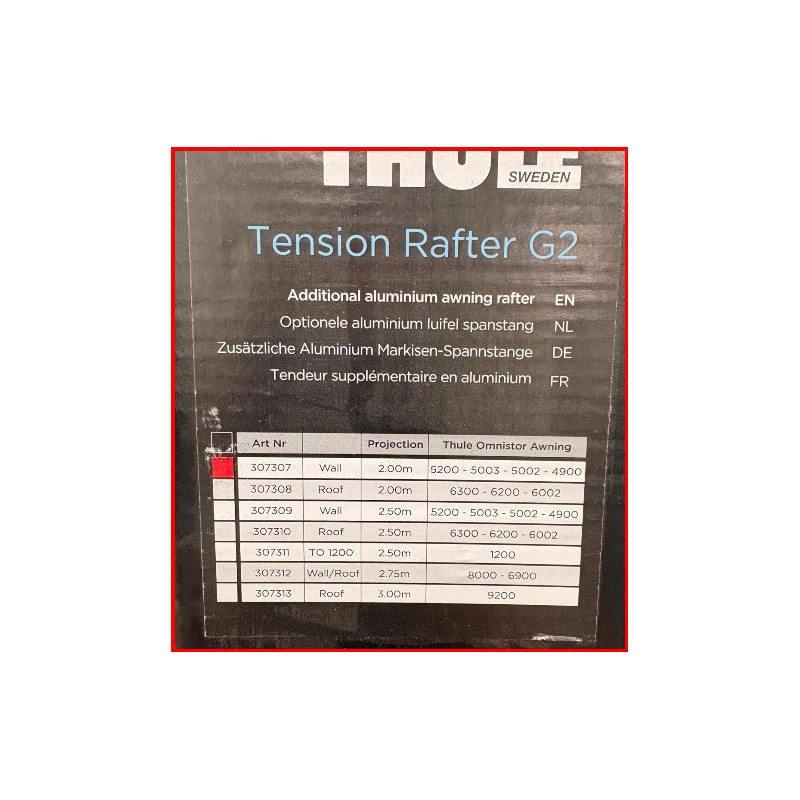 RAFTER PER VERANDA THULE OMNISTORE...