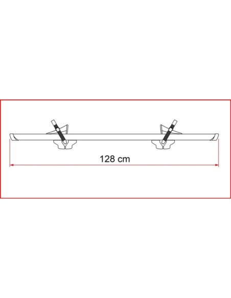 CANALINA RAIL PREMIUM PER BICI ELETTRICA RUOTA GRANDE FAT BIKE