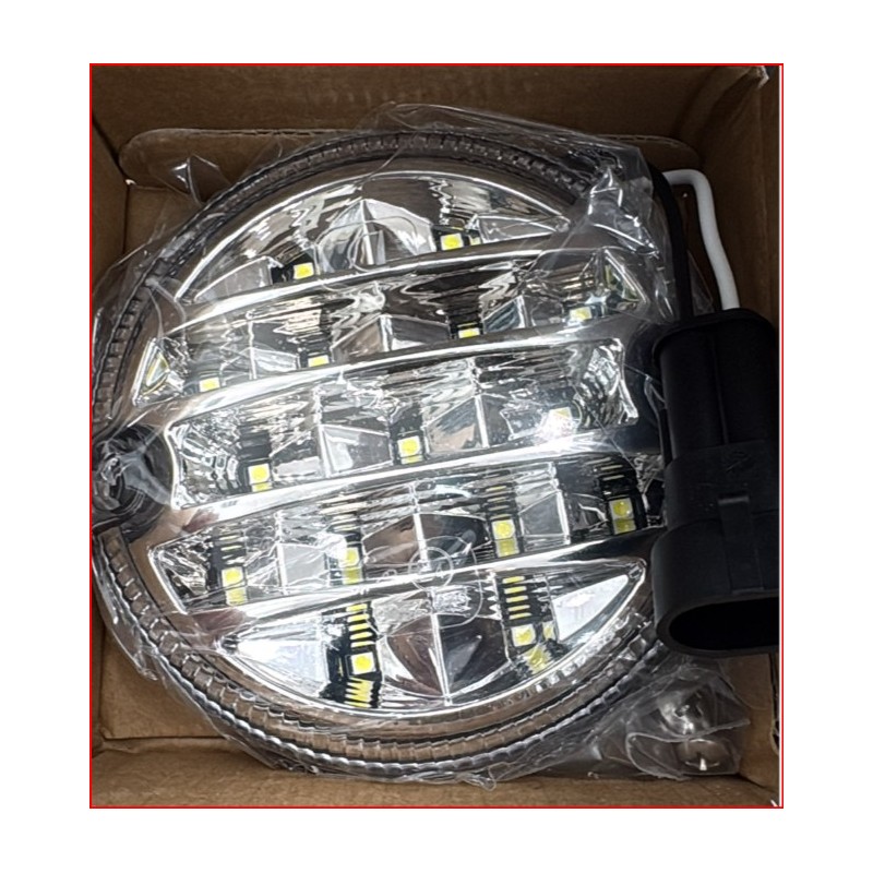 FANALE RETROMARCIA A LEDS 12 VOLTS DIAMETRO 95 MM