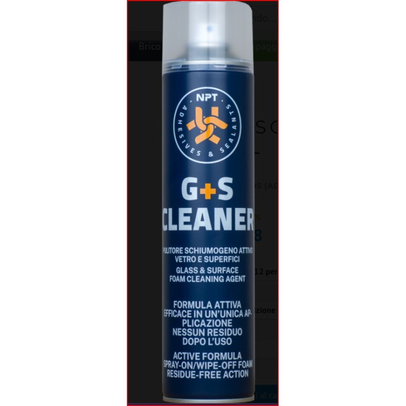 PULITORE VETRI E SUPERFICI BOMBOLETTA 600 ML