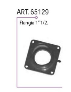 FLANGIA 1   1/2 FEMMINA PER CON GUARNIZIONE