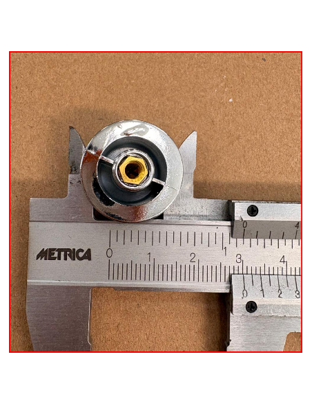 POMELLO PER SERRATURA PUSH LOCK CROMATO