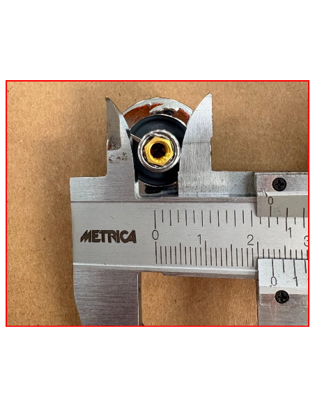 POMELLO PER SERRATURA PUSH LOCK CROMATO