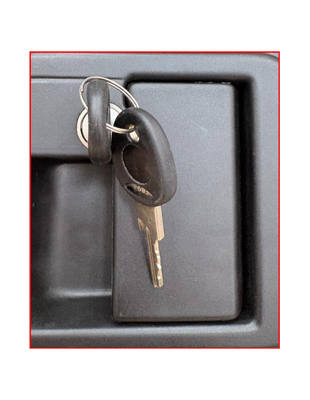 SERRATURA ANTISCASSO M1 CEE NERA