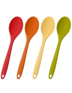 CUCCHIAIO IN SILICONE  COLORI ASSORTITI