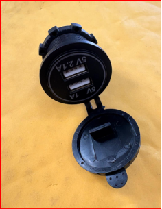 PRESA USB DOPPIA