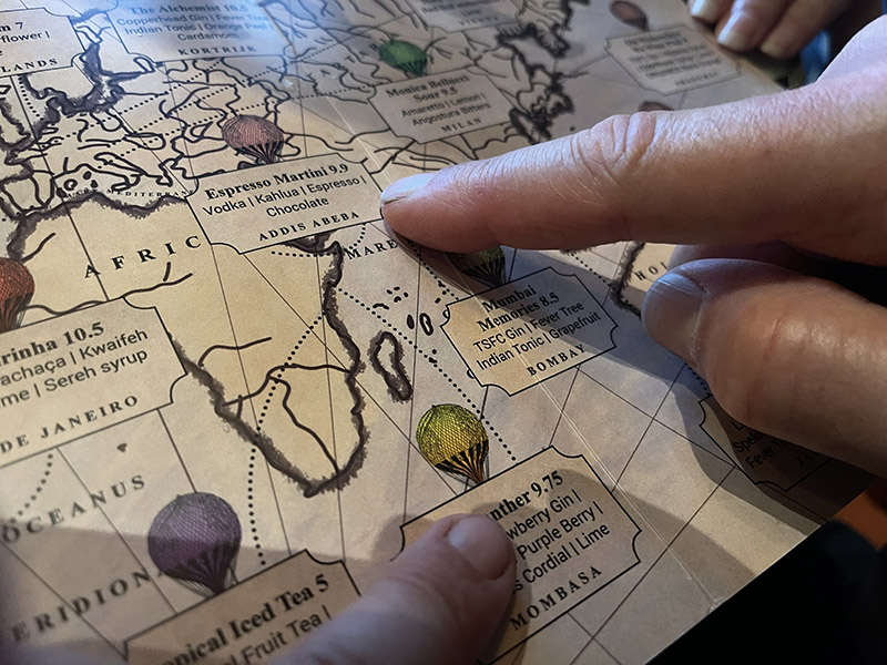 Mappa viaggio