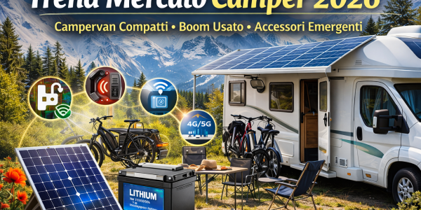 Trend del mercato camper e accessori emergenti: cosa aspettarsi nel 2026