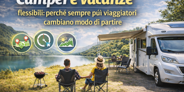 Camper e vacanze flessibili: perché sempre più viaggiatori cambiano modo di partire