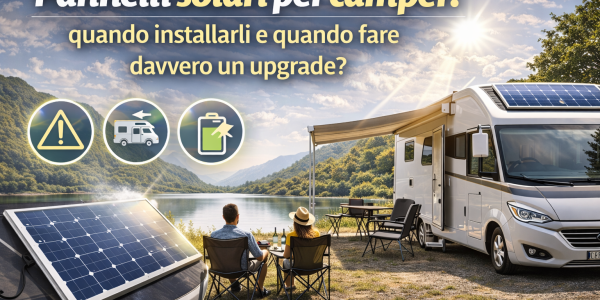 Pannelli solari per camper: quando installarli e quando fare davvero un upgrade