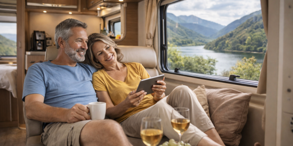 Viaggiare in camper dopo i 50: vantaggi e comfort