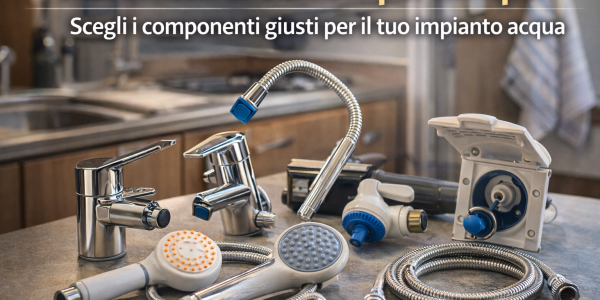 Rubinetteria e docce per camper: come scegliere i componenti giusti per il tuo impianto acqua