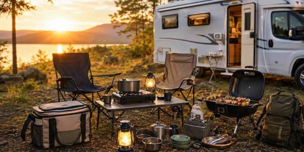 Indispensabili per il campeggio: cosa portare davvero per vivere meglio outdoor, camper e vacanze all’aria aperta