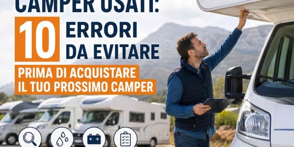 Camper usati: 10 errori da evitare prima di acquistare il tuo prossimo camper