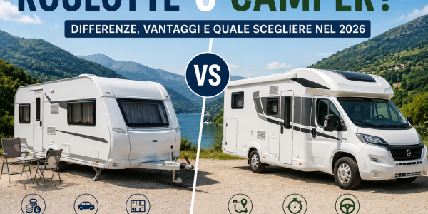 Roulotte o camper? Differenze, vantaggi e quale scegliere nel 2026