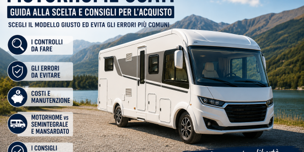 Motorhome usati: come scegliere il modello giusto evitando gli errori più comuni