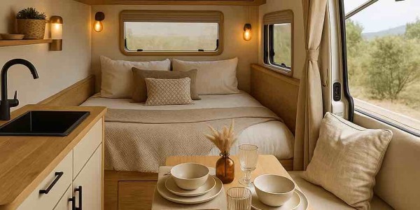 La moda del glampervan: accessori chic per viaggi Instagram-worthy