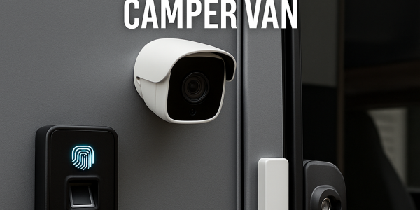 Sicurezza e accessori antintrusione su camper van: serrature biometriche, telecamere e sensori