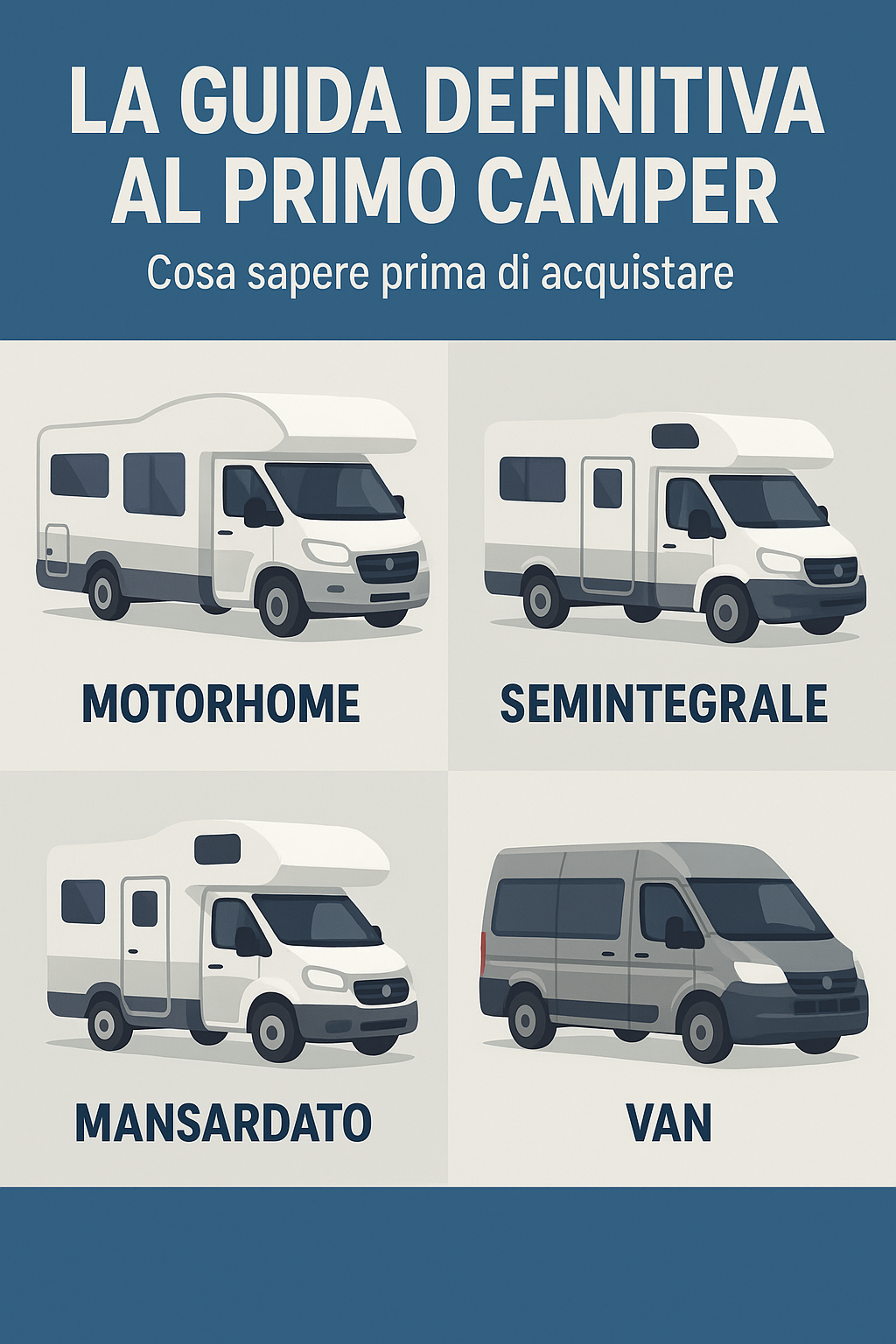 La guida definitiva al primo camper: cosa sapere prima di acquistare