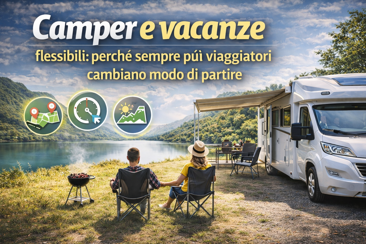 Camper e vacanze flessibili: perché sempre più viaggiatori cambiano modo di partire