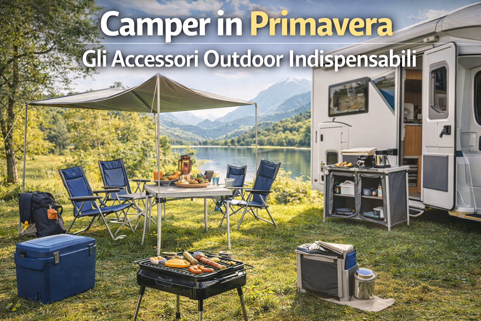 Camper in primavera: gli accessori outdoor indispensabili per vivere al meglio ogni sosta