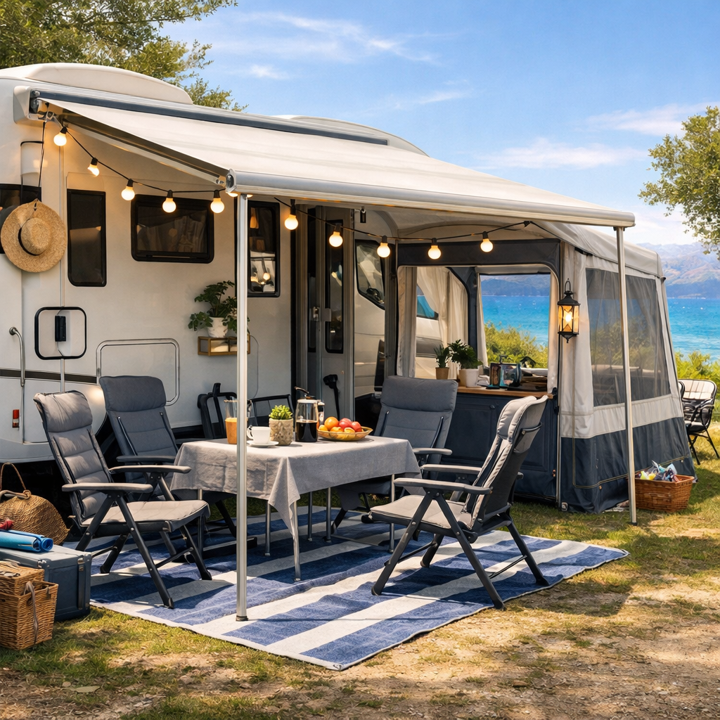  Verande e tendalini per camper: la guida completa per vivere al meglio l’estate