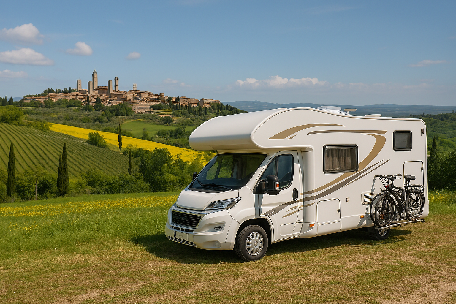 5 Itinerari da Fare in Italia in Primavera con il Tuo Camper