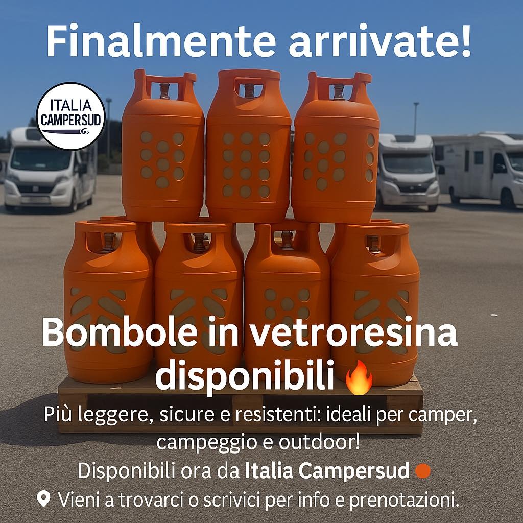 L'importanza di Avere Bombole Apposite per il Camper: Sicurezza e Comfort a Bordo